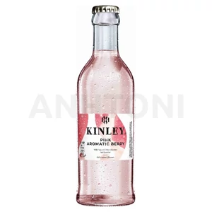 Kinley Pink Berry pirosgyümölcs ízesítésű szénsavas üdítőital 0,25l