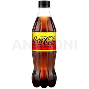 Coca-Cola Zero Lemon citrom ízesítésű szénsavas üdítőital 0,5l DRS