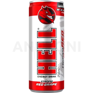 Hell Red Grape energiaital, szőlő ízesítéssel 0,25l DRS