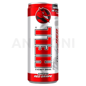 Hell Red Grape energiaital, szőlő ízesítéssel 0,25l DRS