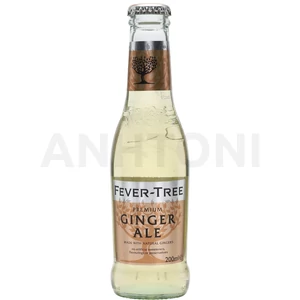 Fever Tree Ginger Ale gyömbér ízesítésű szénsavas üdítőital 0,2l DRS