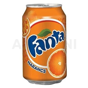 Fanta narancs ízesítésű szénsavas üdítőital 0,33l DRS