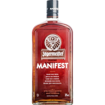 Jägermeister Manifest keserűlikőr 1l 38%
