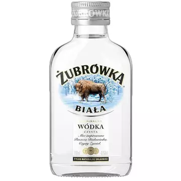 Zubrowka Biala vodka 0,1l 37.5%