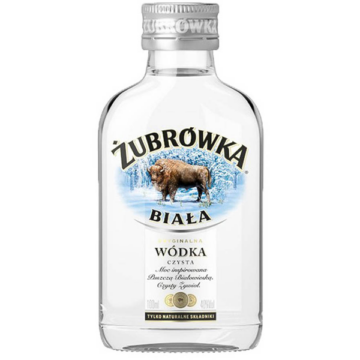 Zubrowka Biala vodka 0,1l 37.5%