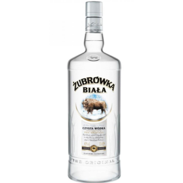 Zubrowka Biala vodka 1l 37.5%