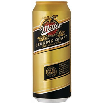 Miller dobozos sör 0,5l