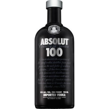 Absolut 100 vodka 1l 35%