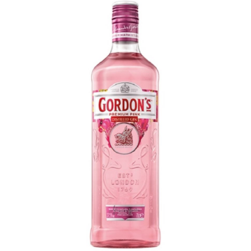 Gordon's Pink piros bogyós gyümölcs ízesítésű gin 0,7l 37.5%