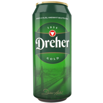 Dreher Gold dobozos sör 0,5l