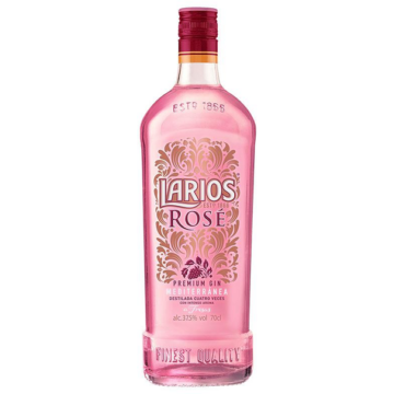 Larios Rose eper ízesítésű gin 0,7l 37.5%