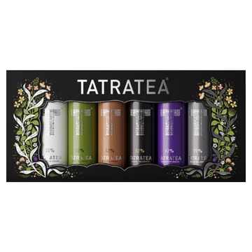 Tatratea tea alapú likőr mini kollekció 0,24l 47%, díszdoboz