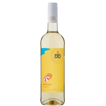 BB Hosszú7vége Dunántúli Muskotály félédes fehérbor 0,75l 2020