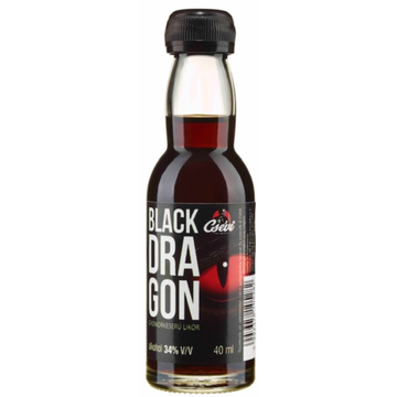 Csévi Black Dragon keserű ízű szeszesital 0,05l 34%