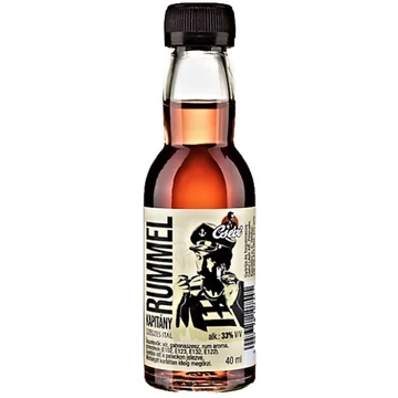 Csévi Rummel Kapitány rum ízű szeszesital 0,05l 33%