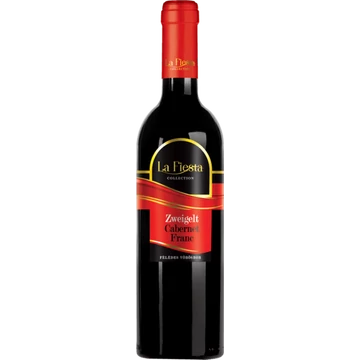 La Fiesta Zweigelt-Cabernet Franc félédes vörösbor 0,75l 2021 La Fiesta Zweigelt-Cabernet Franc félédes vörösbor 0,75l 2021