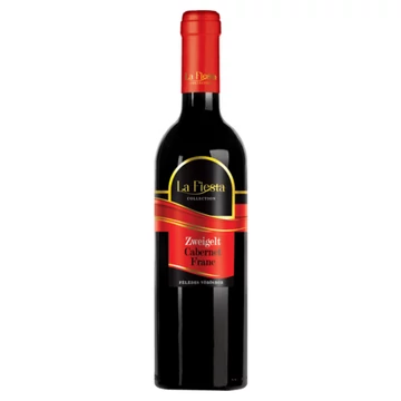 La Fiesta Zweigelt-Cabernet Franc félédes vörösbor 0,75l 2021