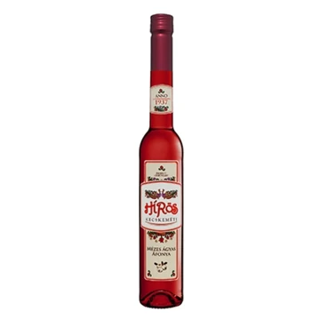 Hírös kecskeméti mézes ágyas áfonya pálinka 0,35l 34,5%