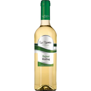 La Fiesta Rajnai Rizling száraz fehérbor 0,75l 2021 La Fiesta Rajnai Rizling száraz fehérbor 0,75l 2021