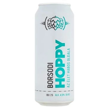 Borsodi Hoppy dobozos sör 0,5l