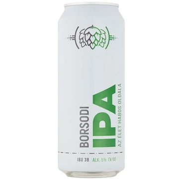 Borsodi Ipa dobozos sör 0,5l