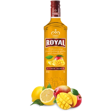 Royal vodka citrom-mangó ízesítéssel 0,5l  30%