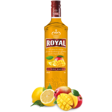 Royal vodka citrom-mangó ízesítéssel 0,5l  30%