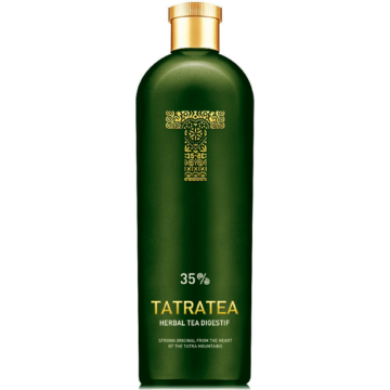 Tatratea Herbal tea alapú likőr, keserű ízesítéssel 0,7l 35%