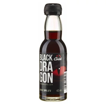 Csévi Keserű Black Dragon szeszes ital kávé ízesítéssel 0,05l 34%
