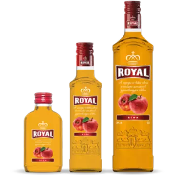 Royal Vodka alma ízesítésű vodka 0,5l 28%