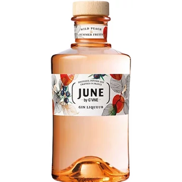 June by G’Vine Wild Peach &amp; Sommer Fruits ginlikőr 0,7l 30%