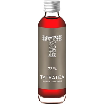 Tatratea tea alapú likőr, őszibarack ízesítéssel mini 0,04l 42%