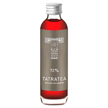 Tatratea tea alapú likőr, őszibarack ízesítéssel mini 0,04l 42%