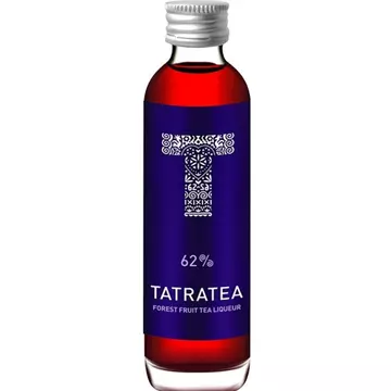 Tatratea tea alapú likőr, erdei gyümölcs ízesítéssel mini 0,04l 62%