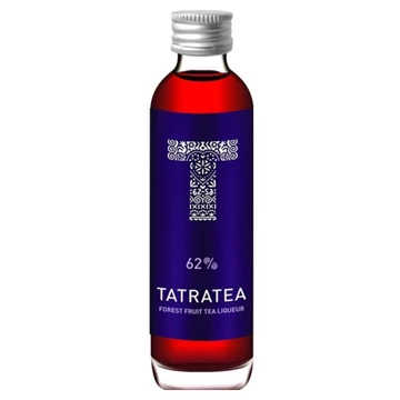 Tatratea tea alapú likőr, erdei gyümölcs ízesítéssel mini 0,04l 62%