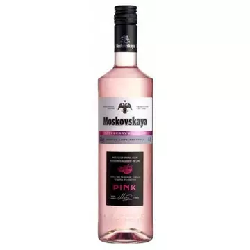 Moskovskaya Pink Vodka málna és lime ízesítéssel 0,7l 40%