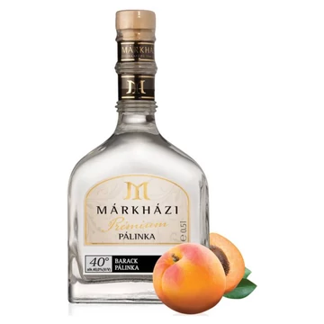 Márkházi barack pálinka 0,5l 40%