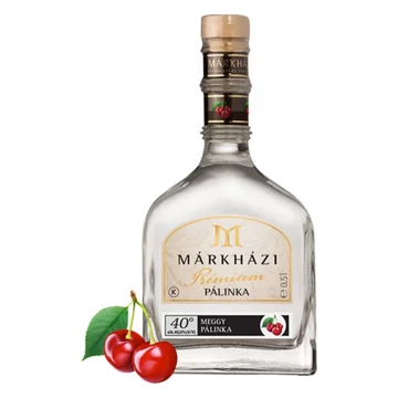 Márkházi meggy pálinka 0,5l 40%