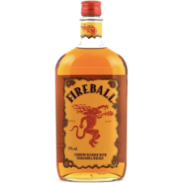 Fireball whisky likőr fahéj  ízesítéssel 1l 33%