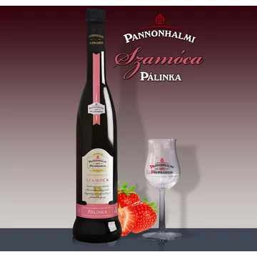 Pannonhalmi szamócapálinka 0,5l 40%