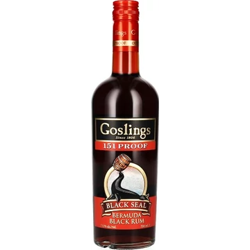 Gosling's Black Seal 151 Proof Dark rum 0,7l 75,5%