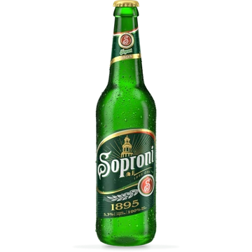 Soproni 1895 palackos sör 0,5l
