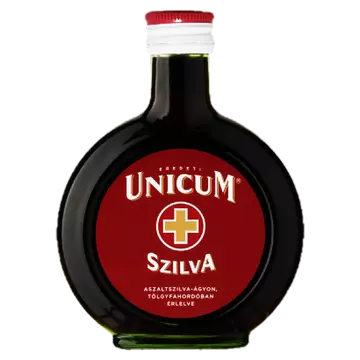 Zwack Unicum szilva ízesítésű keserűlikőr 0,1l 34,5%, üvegpalackos