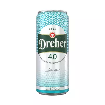 Dreher 4.0 dobozos sör 0,33l