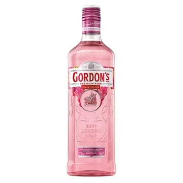 Gordon's Pink piros bogyós gyümölcs ízesítésű gin 0,7l 37,5% DRS