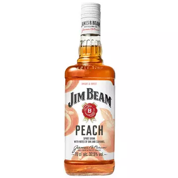 Jim Beam Peach őszibarack ízesítésű whiskey 0,7l 32.5%