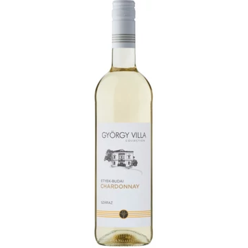 György Villa Etyek-Budai Chardonnay száraz fehérbor 0,75l 2023* DRS