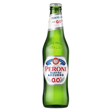 Peroni Nastro Azzurro 0,00% alkoholmentes palackos sör 0,33l DRS