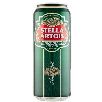 Stella Artois alkoholmentes dobozos sör 0,5l DRS