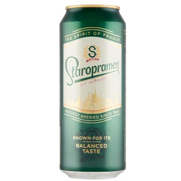 Staropramen dobozos sör 0,5l DRS